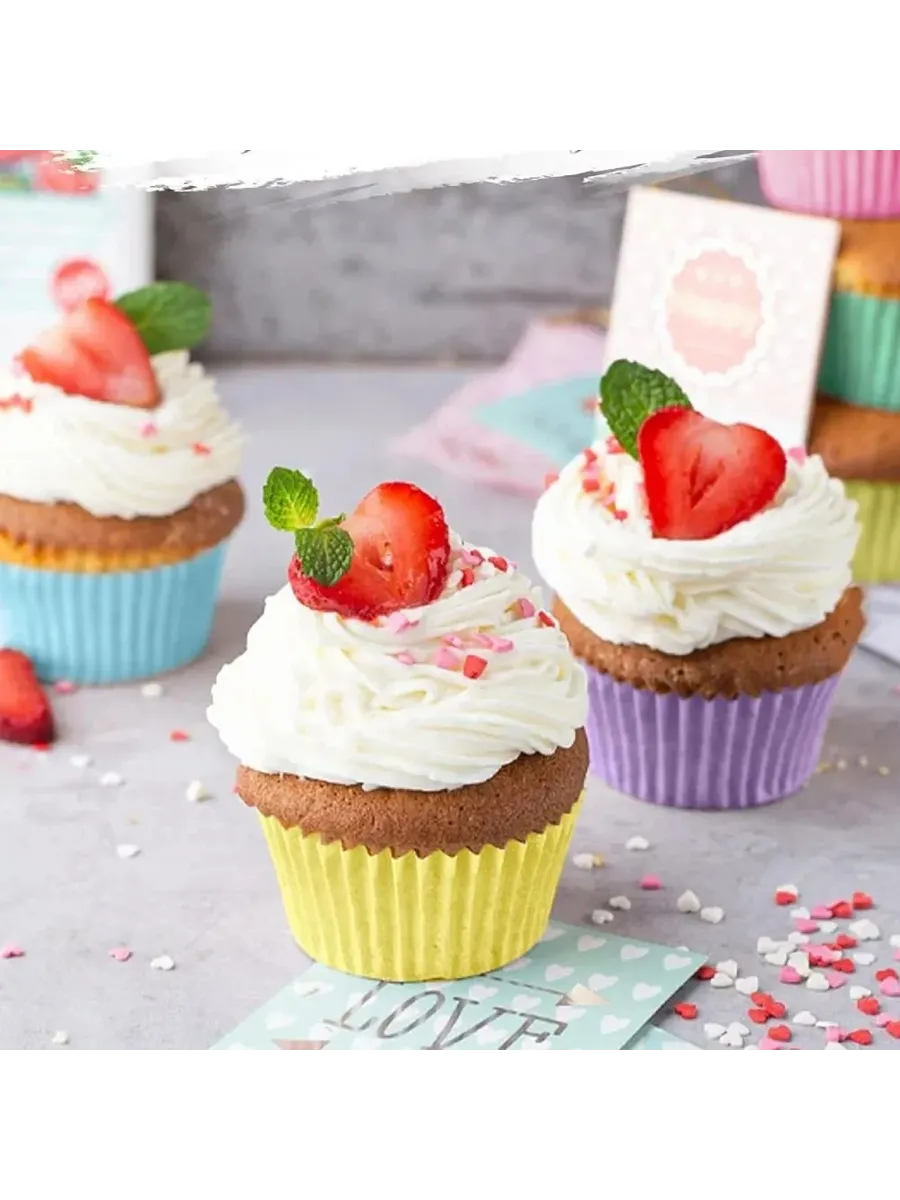 Muffin Kalıbı - Muffin Kağıdı - Muffin Kek Kalıbı 200 Adet 721874