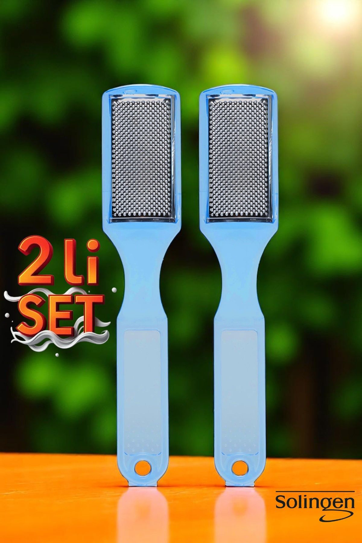 Topuk Törpüsü - Topuk Rendesi 2 li Set Solingen Professional 