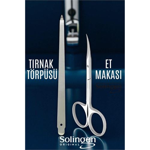 TransForMacion Tırnak Eti Makası Kavisli ve Profesyonel Çelik Törpü SETİ 721887