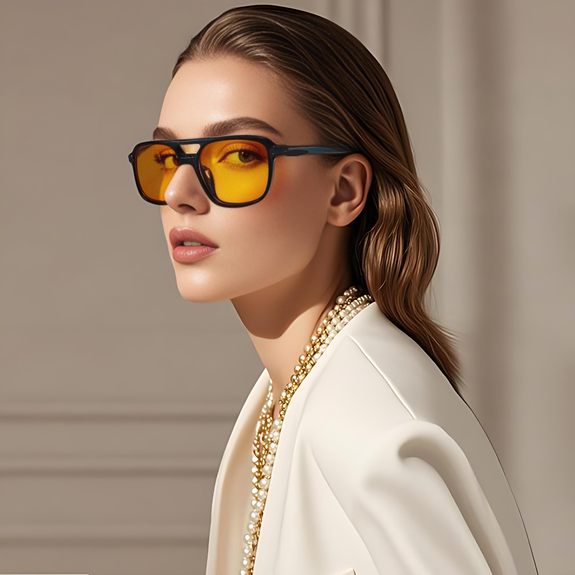 Gece Sürüş Görüş Parlama Önleyici  Gece Gözlüğü Sis Far Işık Önleyici Anti-Fog Gözlük 721896