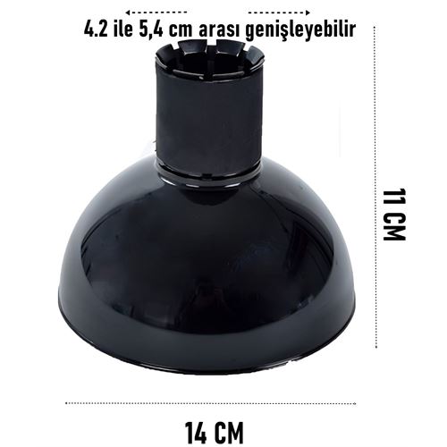 TransForMacion Fön Için Difüzör Başlık 4.2 cm ile 5.4 cm Uyumlu 721897