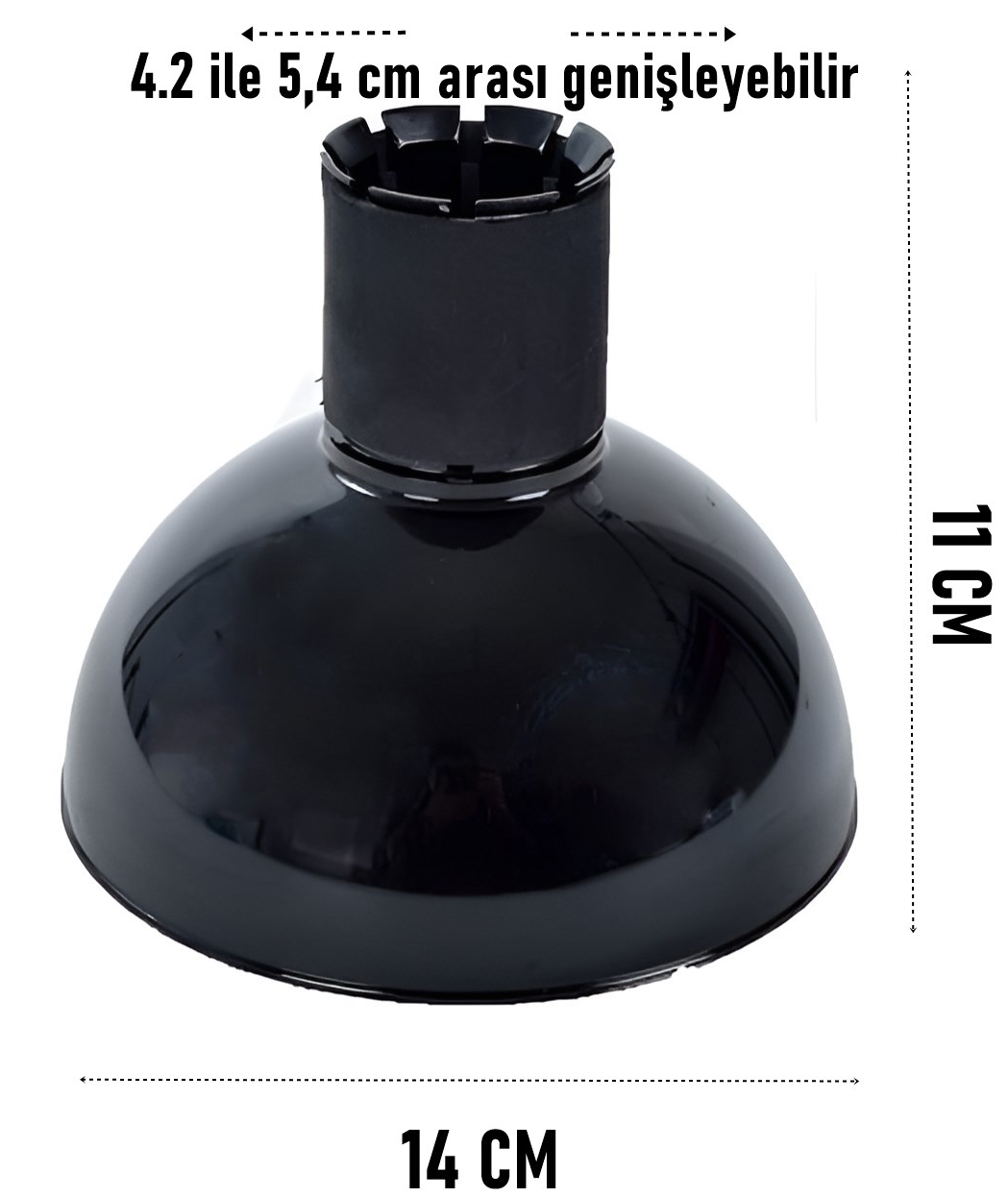 Fön Için Difüzör Başlık 4.2 cm ile 5.4 cm Uyumlu 721897