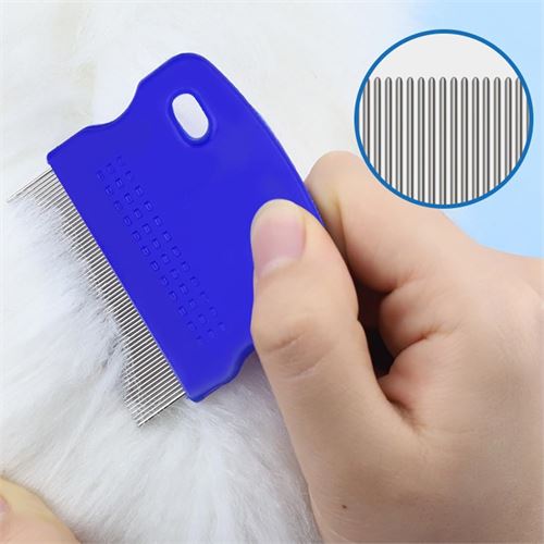 TransForMacion Kedi Köpek Bit Pire Tarağı Metal Uçlu Bit Tarağı 2 ADET SET 721890