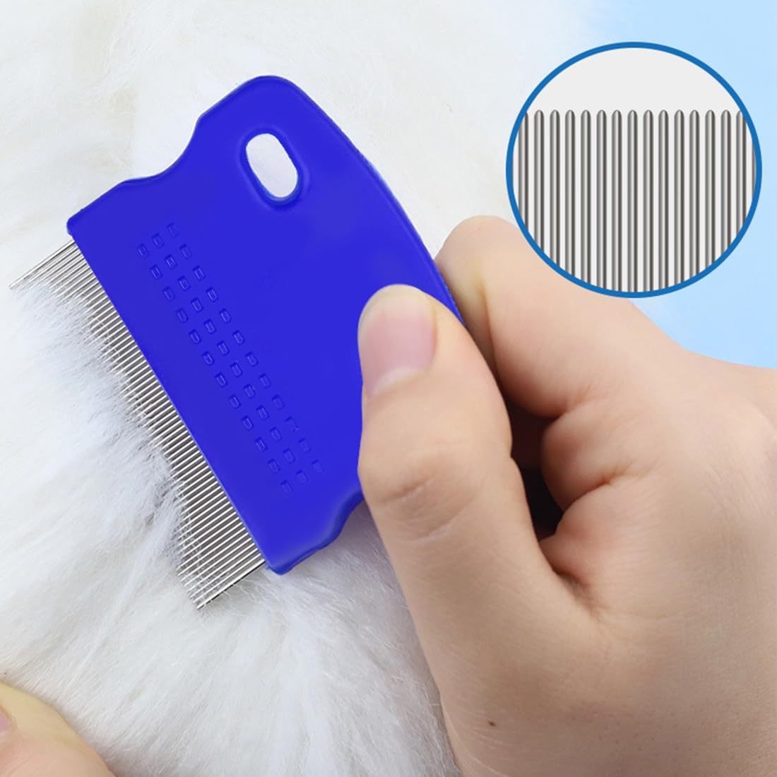 Kedi Köpek Bit Pire Tarağı Metal Uçlu Bit Tarağı 2 ADET SET 721890