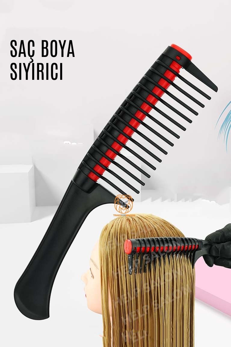 Boya Sıyırma Tarağı Profesyonel Kuaför Tarağı 720629