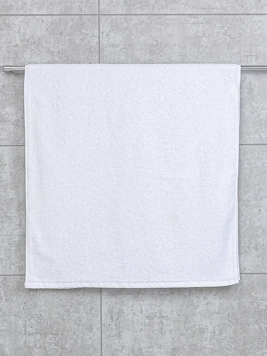 Kuaför Berber Havlusu 2 ADET Pamuk Berber Havlusu 50x90 Beyaz 721906