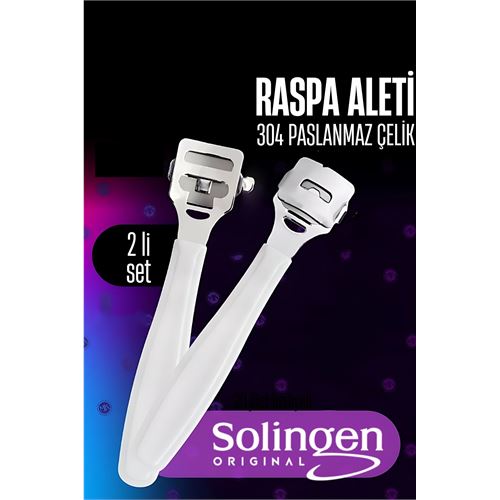TransForMacion Raspa Aleti - Jiletli Ayak Topuk Törpüsü 2 adet Solingen Profesyonel 721900