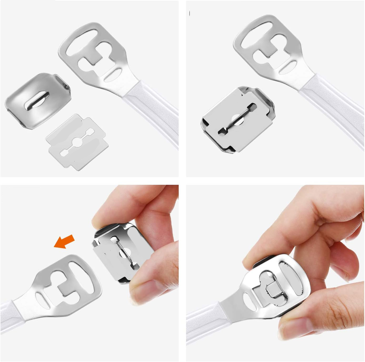 Raspa Aleti - Jiletli Ayak Topuk Törpüsü 2 adet Solingen Profesyonel 721900