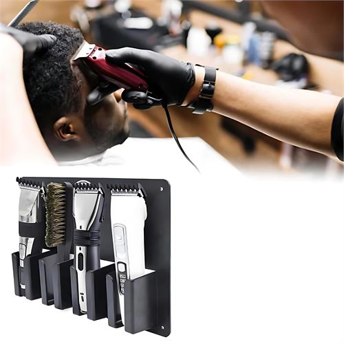 Transformacion Berber Kuaför Tıraş Makinesi Organizeri - Tıraş Makine Fırça Tutucu 721914