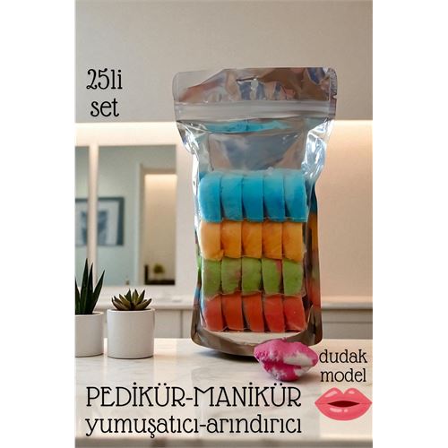 TransForMacion Pedikür Manikür Tozu Profesyonel - Yumuşatıcı Arındırıcı Toz 25 li SET 721918