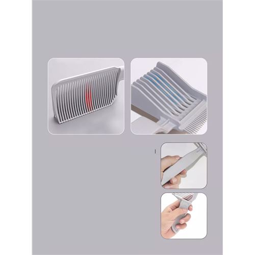Transformacion Kuaför Berber Kavisli Kontur Kesim Tarağı 2 li SET 721920