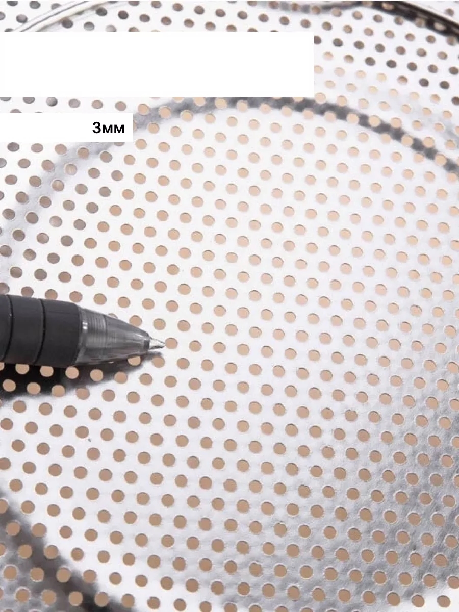 28 CM Kevgir Yuvarlak Süzgeç Profesyonel 304 Paslanmaz Çelik 721934