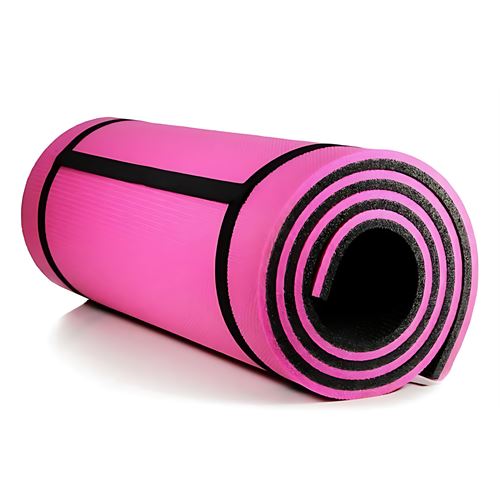 TransForMacion Pilates Matı- Spor Matı - Yoga Matı 11 mm Çift Taraflı Pembe 721951