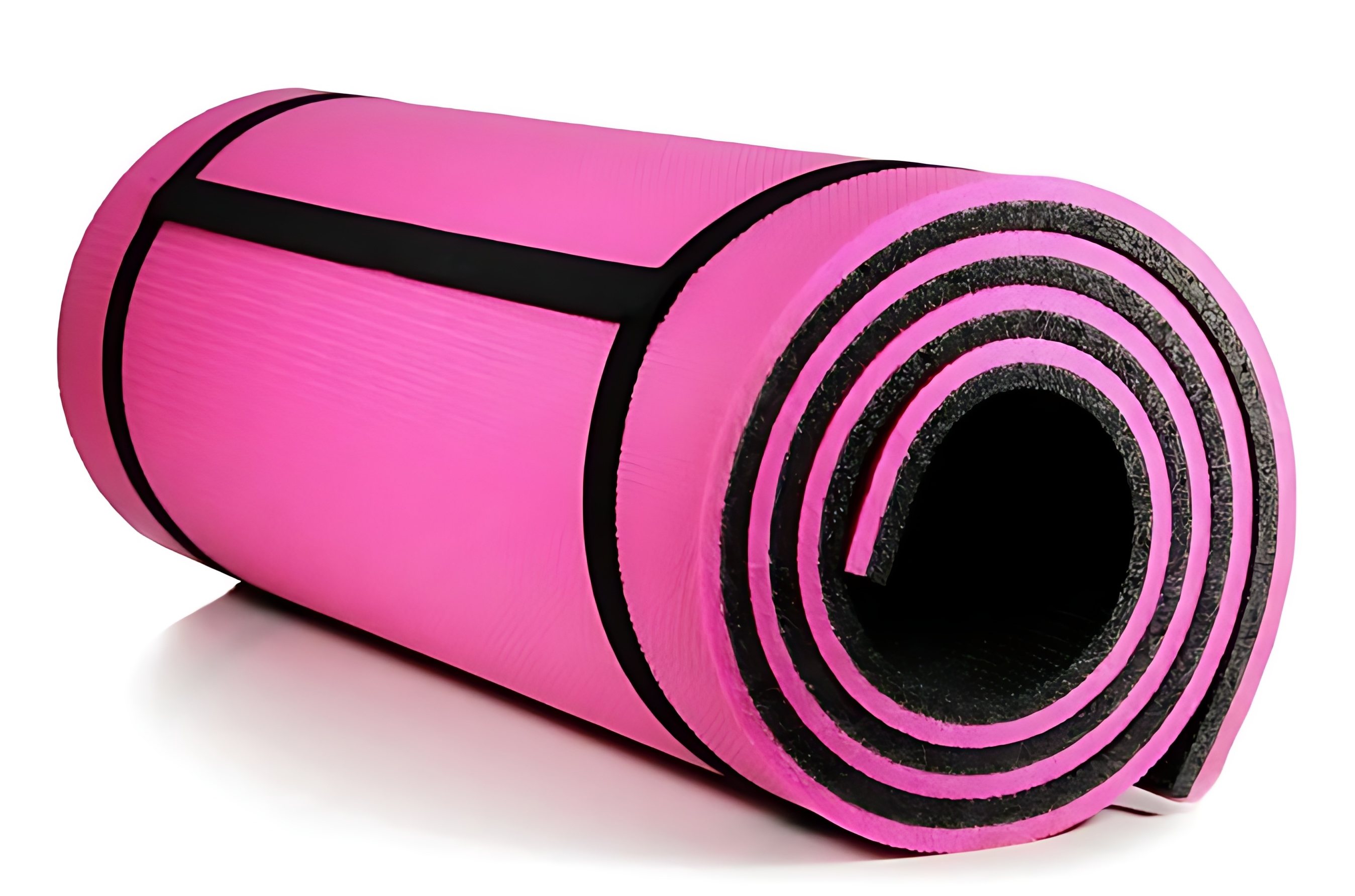 Uyku Matı - Kamp Matı - Piknik Çadır Matı 11 mm Çift Taraflı Pembe 721953