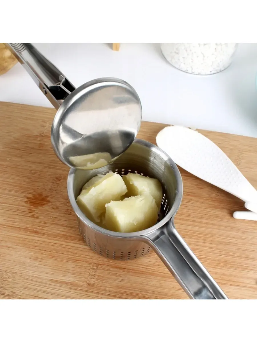 Patates Ezici Meyve Sıkacağı Sıkacağı Sebze Presi 304 Paslanmaz Çelik 721954