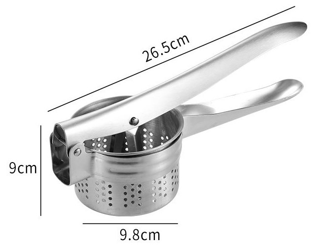 Patates Ezici Meyve Sıkacağı Sıkacağı Sebze Presi 304 Paslanmaz Çelik 721954