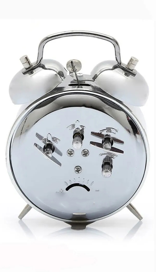 Masa Saati Metal Tavuk ve Civcivler 