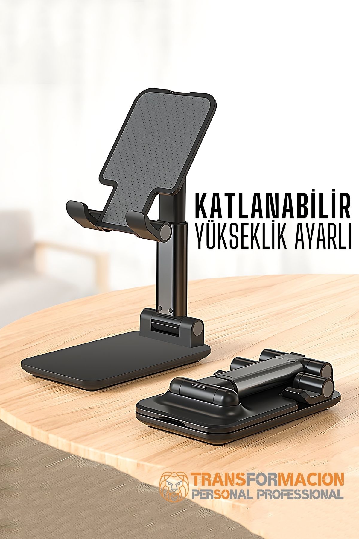 Katlanabilir Masaüstü Telefon Standı - Telefon Tutucu 721969