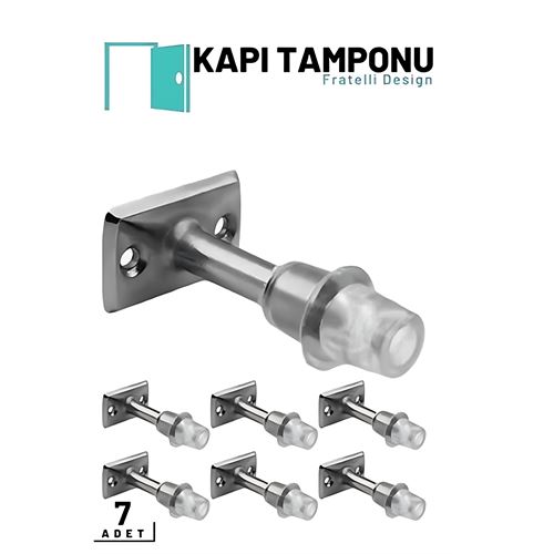 TransForMacion Kapı Tamponu - Silikonlu Kapı Takozu - Kapı Stoperi 7 ADET 718604