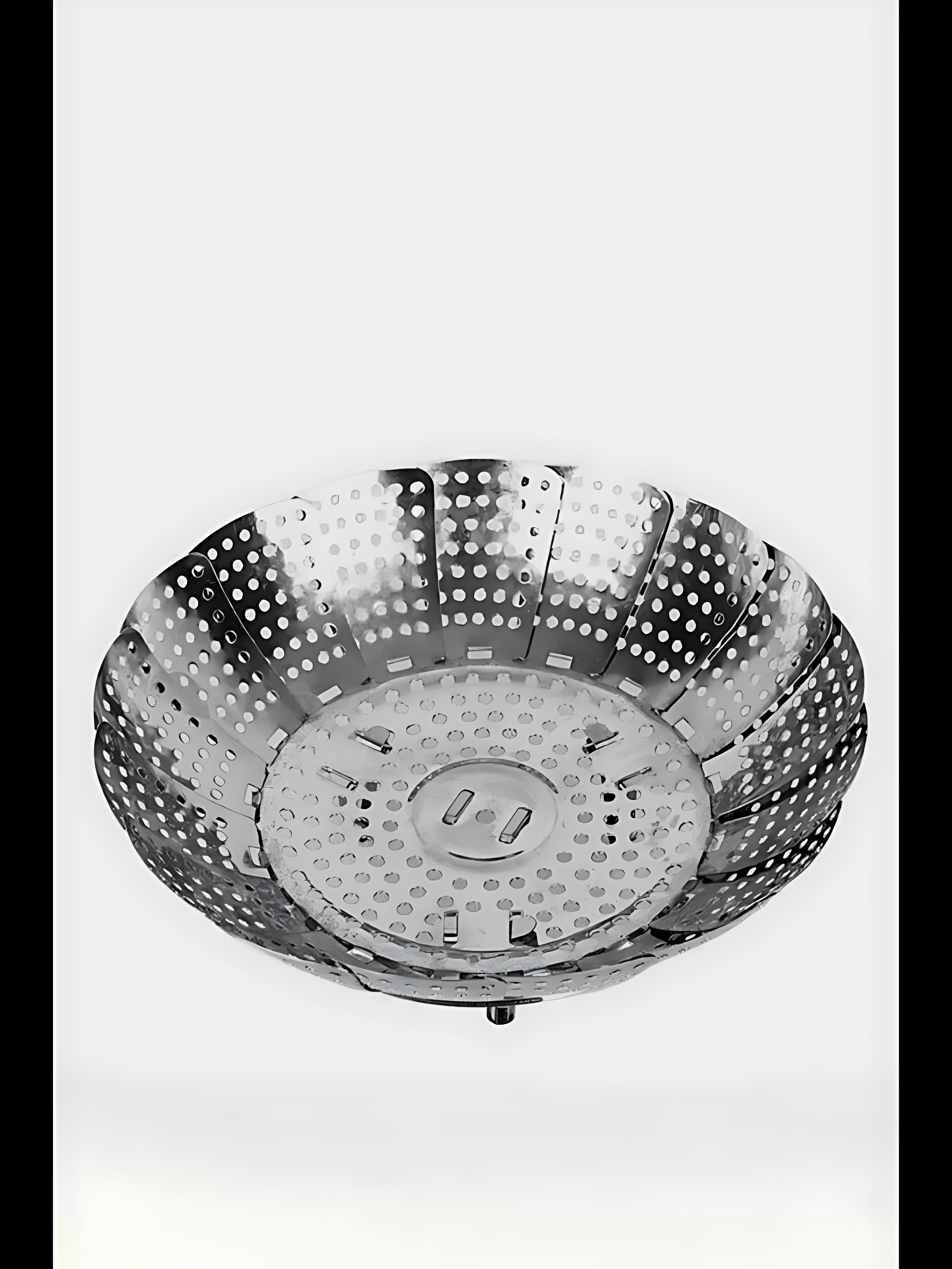 Sebze Pişirme Sepeti - Buharda Pişirme Haşlama Aparatı Paslanmaz Çelik 717858