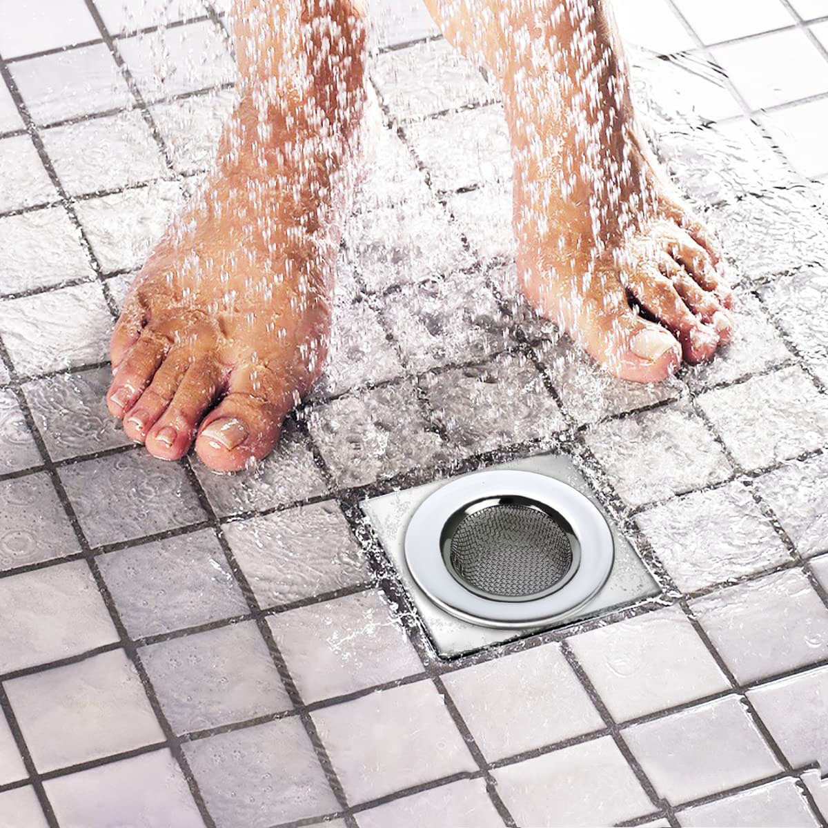 Lavabo Süzgeci - 7.5 cm Çap 2 Lİ SET Gider Sügeci Lavabo Süzgeci 721976