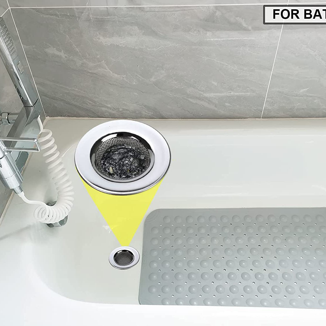 Lavabo Süzgeci - 7.5 cm Çap 2 Lİ SET Gider Sügeci Lavabo Süzgeci 721976