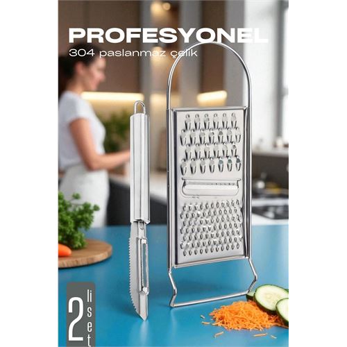 TransForMacion Rende Soyacak Seti - Sebze Oyacağı - Profesyonel Çelik 2 li set 721980
