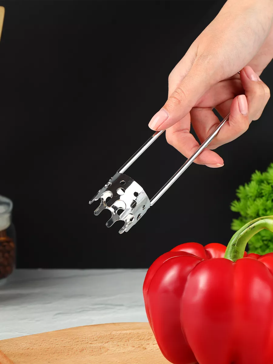 Dolmalık Biber Oyacağı Soyacak Seti - Sebze Oyacağı - Profesyonel Çelik 2 li set 721981