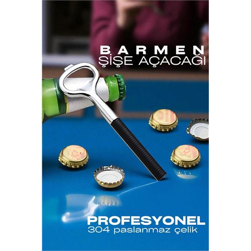 TransForMacion Barmen Şişe Açacağı - Profedsyonel Şişe Açacağı 304 Çelik 721982