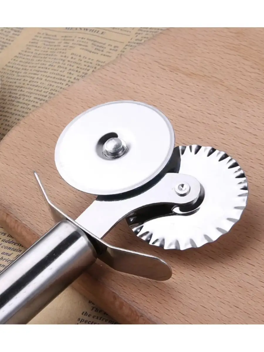 Pizza Kesici Profesyonel Çelik Hamur Ravioli Kesici 721987