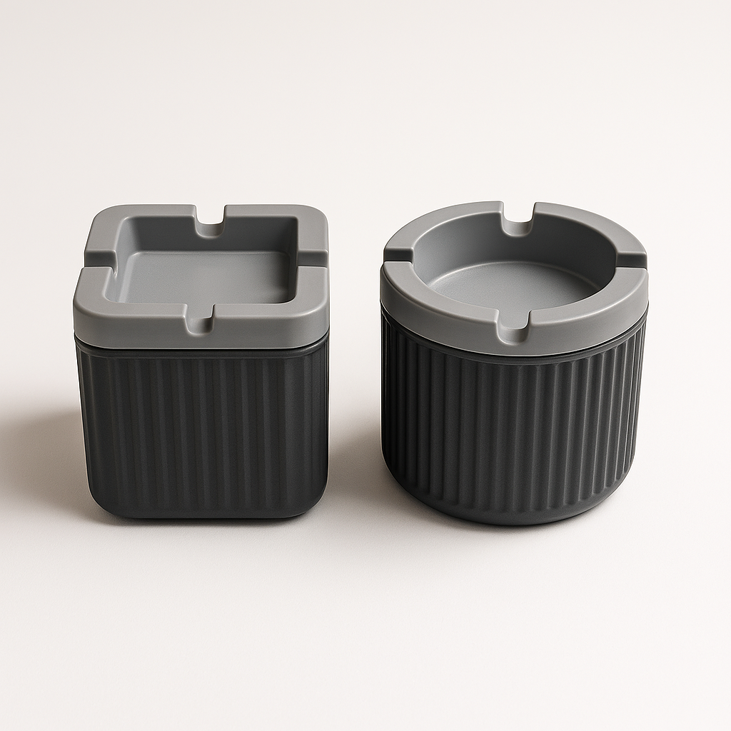 Kokusuz Dumansız Küllük -2 li Küllük Seti Kafe Küllüğü Restoran Küllüğü Masaüstü Küllük 721999