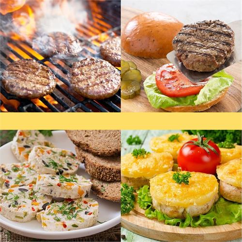 TransForMacion Hamburger Presi - Profesyonel Hamburger Kalıbı 304 Paslanmaz Çelik 722000