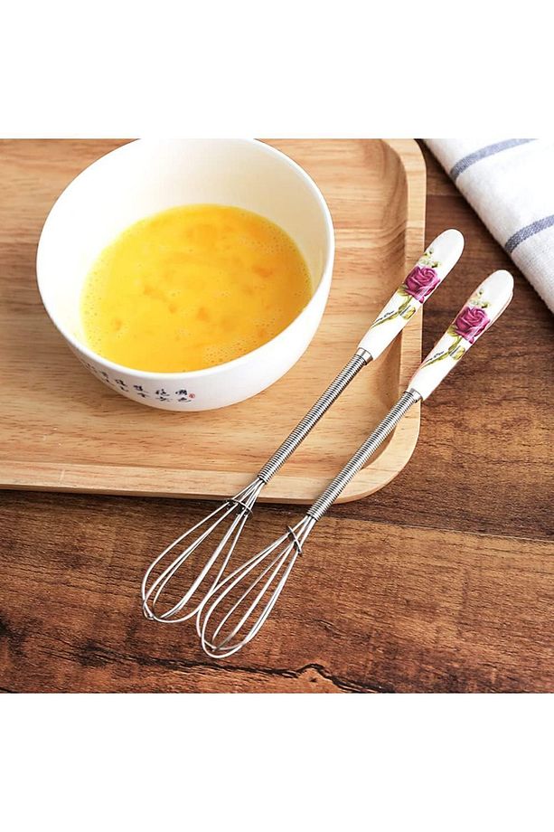 Seramik Başlı Mini Çırpıcı Çelik 2 adet 720214