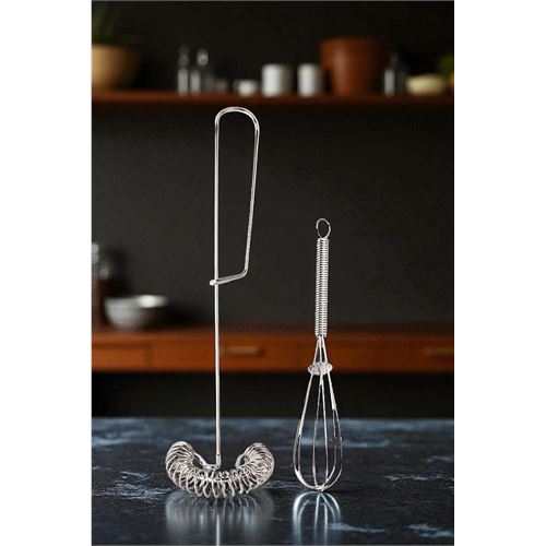 TransForMacion Inox Çelik Çırpıcı + Mini Çırpıcı Seti 722004