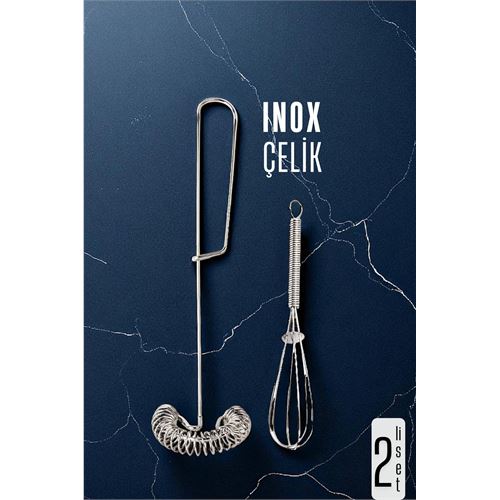 TransForMacion Inox Çelik Çırpıcı + Mini Çırpıcı Seti 722004