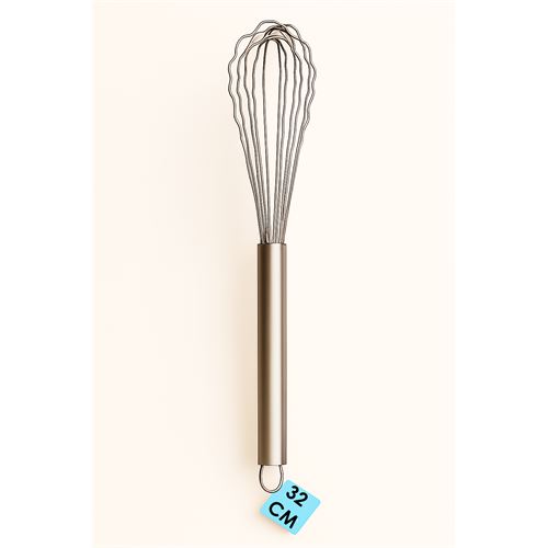 TransForMacion Inox Çelik Çırpıcı + Uzun Kısa 2 li Çırpıcı Seti 722005