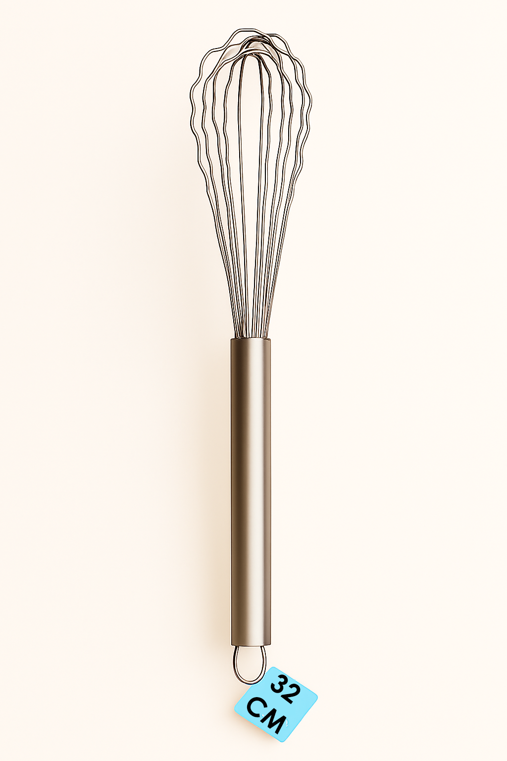 Inox Çelik Çırpıcı + Uzun Kısa 2 li Çırpıcı Seti 722005