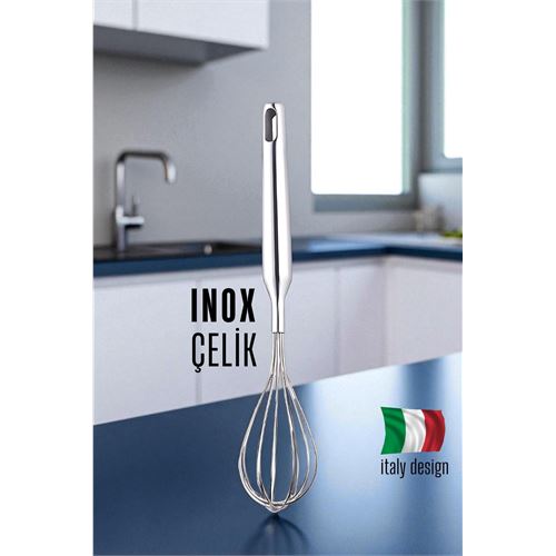 Modacar Inox Çelik Çırpıcı Italyan Dizayn 