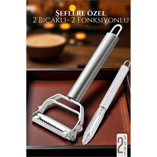 Modacar Soyacak - Sebze Soayacağı - Oyacak Soyacak Seti Dilimele Kazıma Profesyonel 