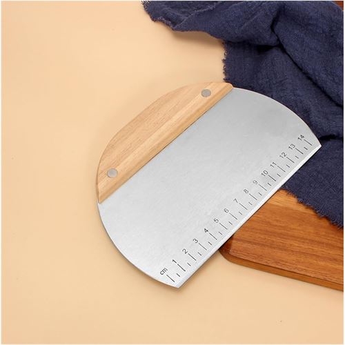 Transformacion Pasta Spatulası - Profesyonel Hamur Sıyırıcı - Ölçü Cetvelli Pasta Hamur Spatulası 722023