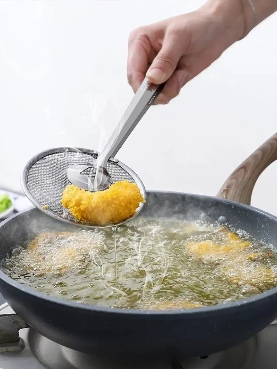 Maşalı Kevgir - Kızartma Maşası - Kızartma Süzgeci Multi 2 ADET 722024