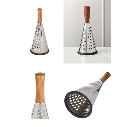 TransForMacion El Rendesi - Konik Tip Ergonomik 3 Taraflı Profesyonel 304 Paslanmaz Çelik 722025