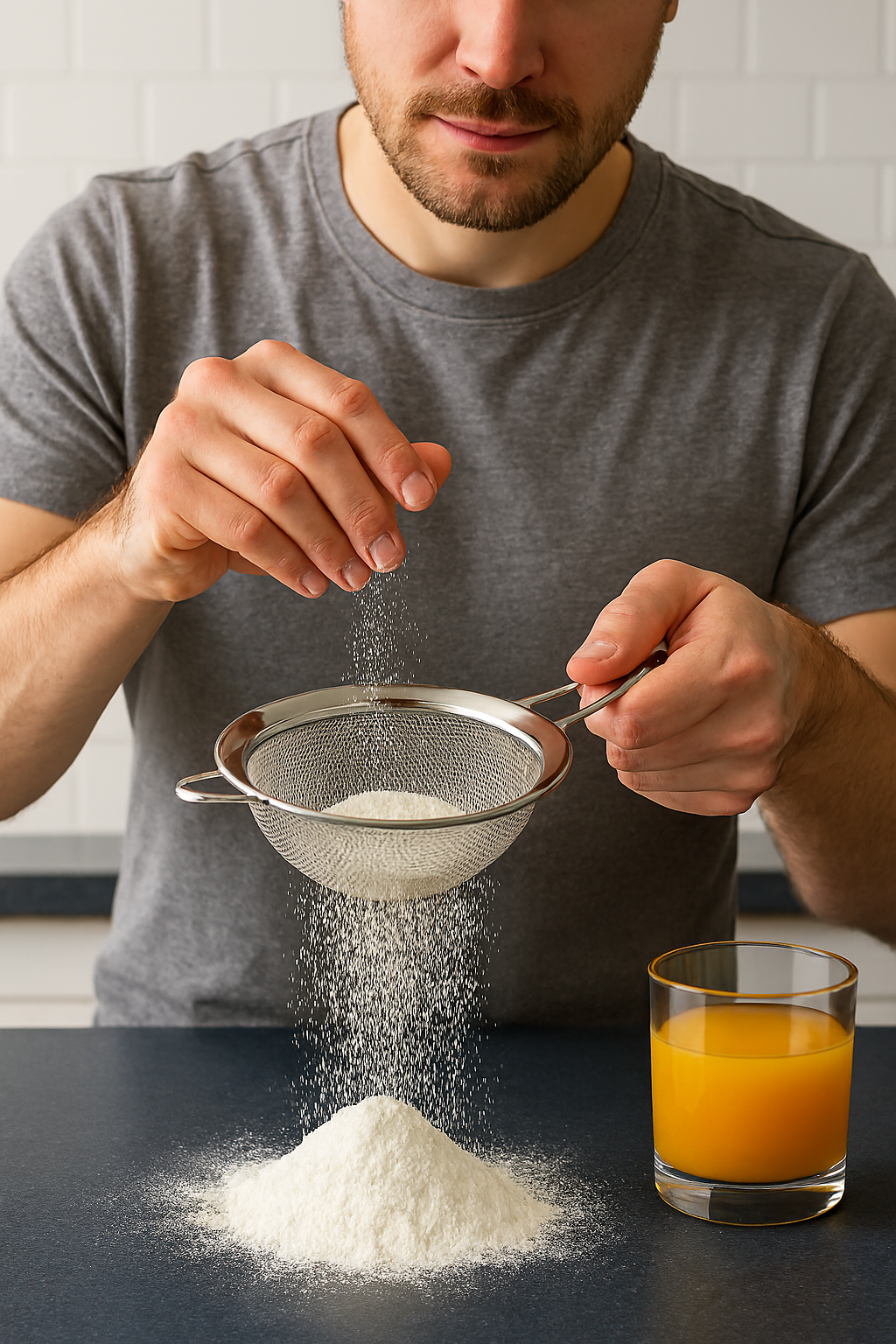 Inox Süzgeç Seti - 3 Boy Çok Amaçlı Süzgeç 304 Çelik Profesyoneller İçin 722028