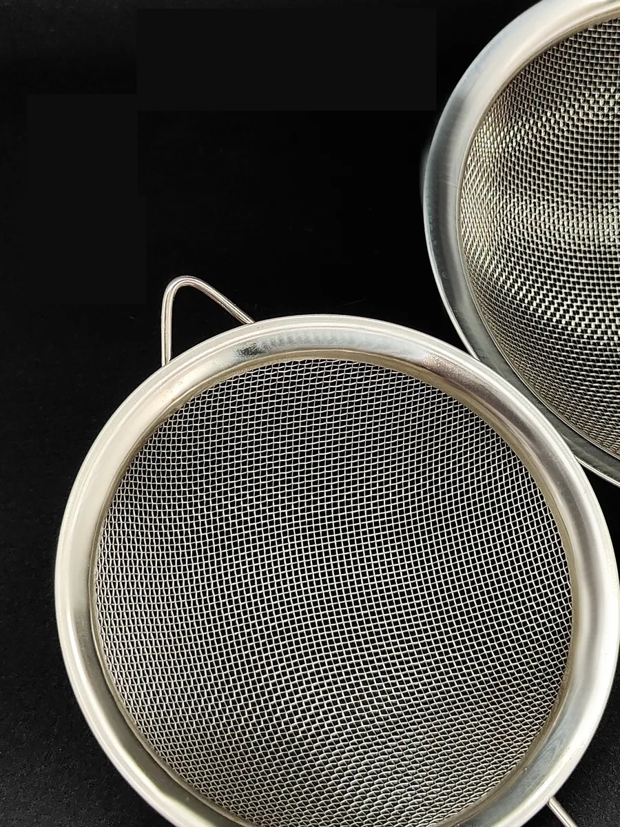 Inox Süzgeç Seti - 3 Boy Çok Amaçlı Süzgeç 304 Çelik Profesyoneller İçin 722028