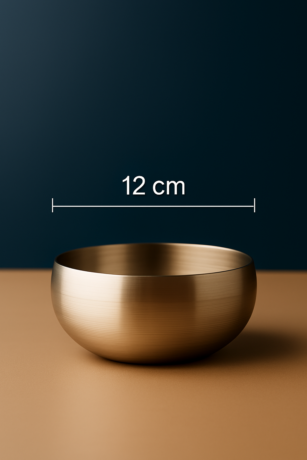 Çift Cidarlı Kase - Inox Çelik Kase 12 cm  4 LÜ SET 722035