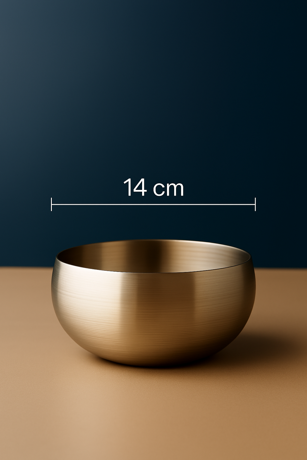 Çift Cidarlı Kase - Inox Çelik Kase  14 cm 4 LÜ SET 722036