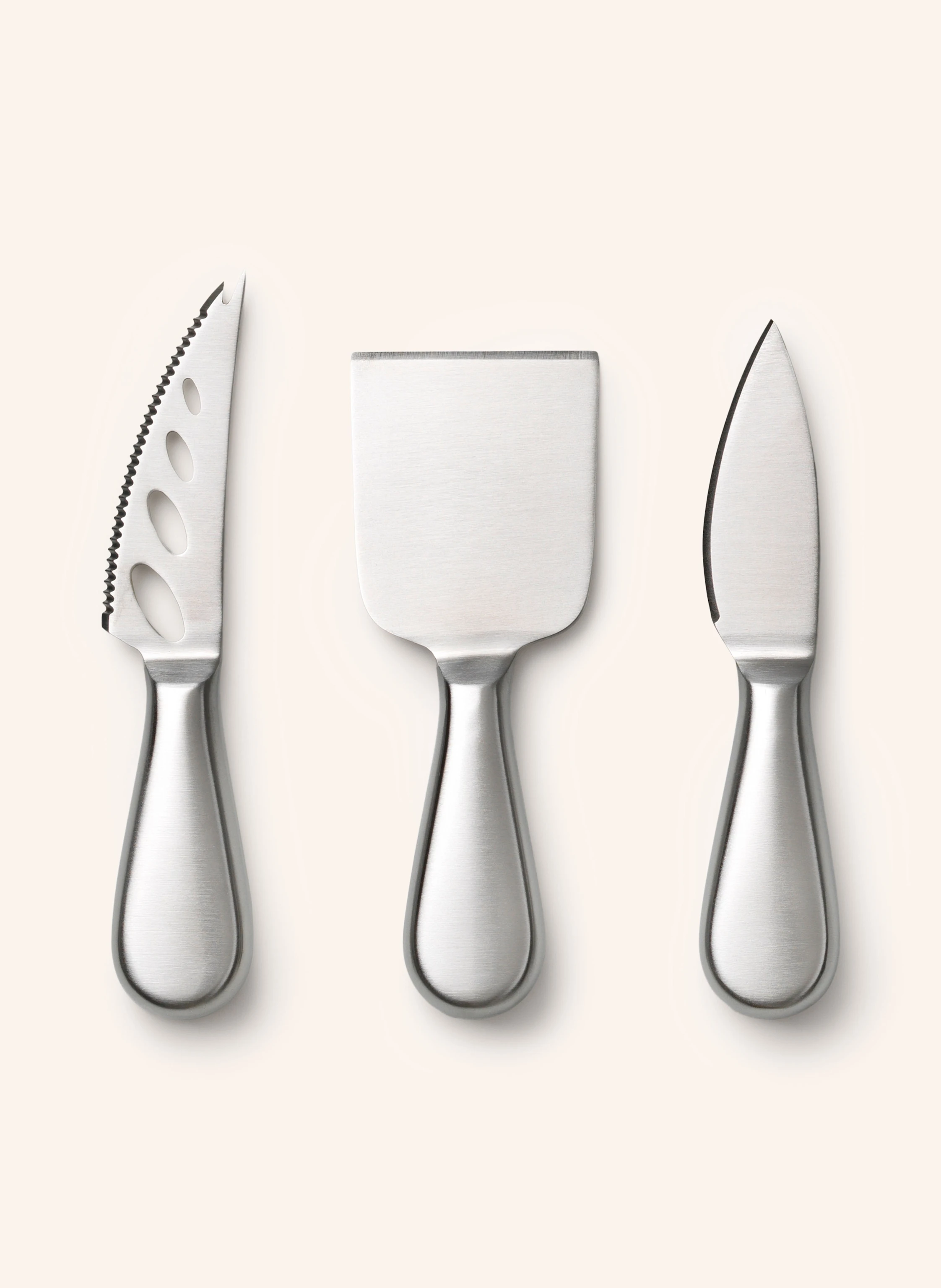 Inox Peynir Bıçağı Seti - Tereyağı Bıçağı Kahvaltı Seti Profesyonel Tasarım 304 Paslanmaz Çelik 722041