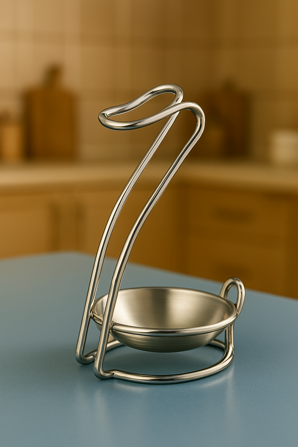 Inox Kepçe Standı - Kaşık Kepçe Standı- Profesyonel Şef Tasarımı 722042