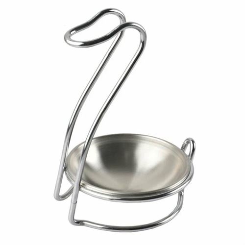 TransForMacion Inox Kepçe Standı - 2 li Kaşık Kepçe Standı- Profesyonel Şef Tasarımı 722045