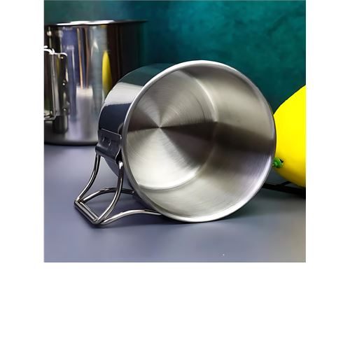 TransForMacion Inox Çelik Kamp Kupası - Kamp Bardağı 550 ml 4 LÜ SET 722049